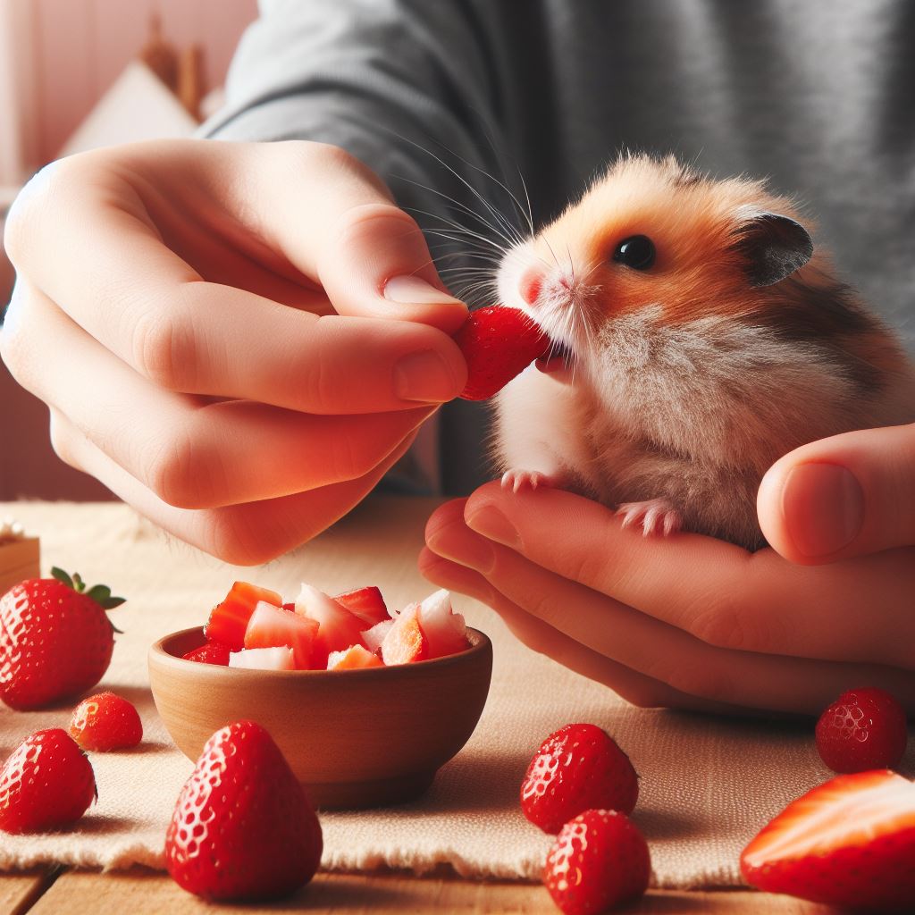 How to Feed Strawberries to Hamsters