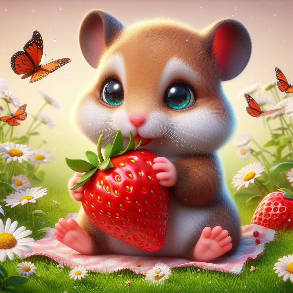 How Often Can Hamsters Eat Strawberries?